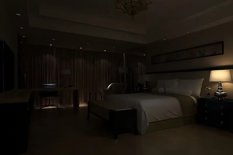 睡眠场景场景示意